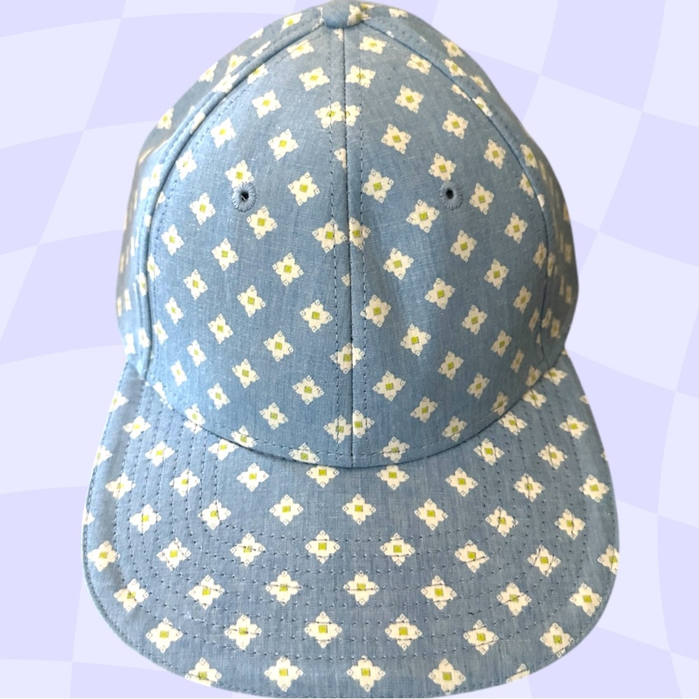Marc Jacobs Designer Light Blue Indigo Cap NWT. $98 MSRP - Picture 8 of 16